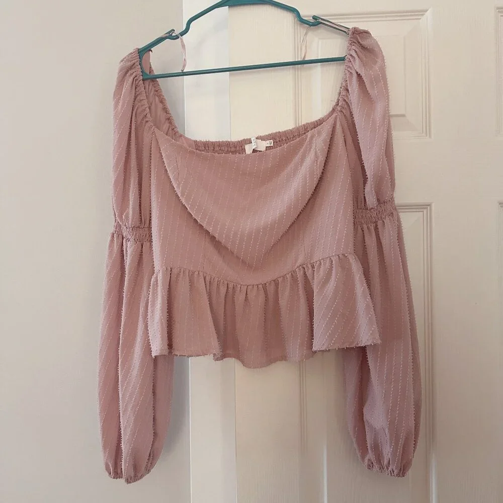 ASTR the Label Pink Blouse - Picture 1 of 4
